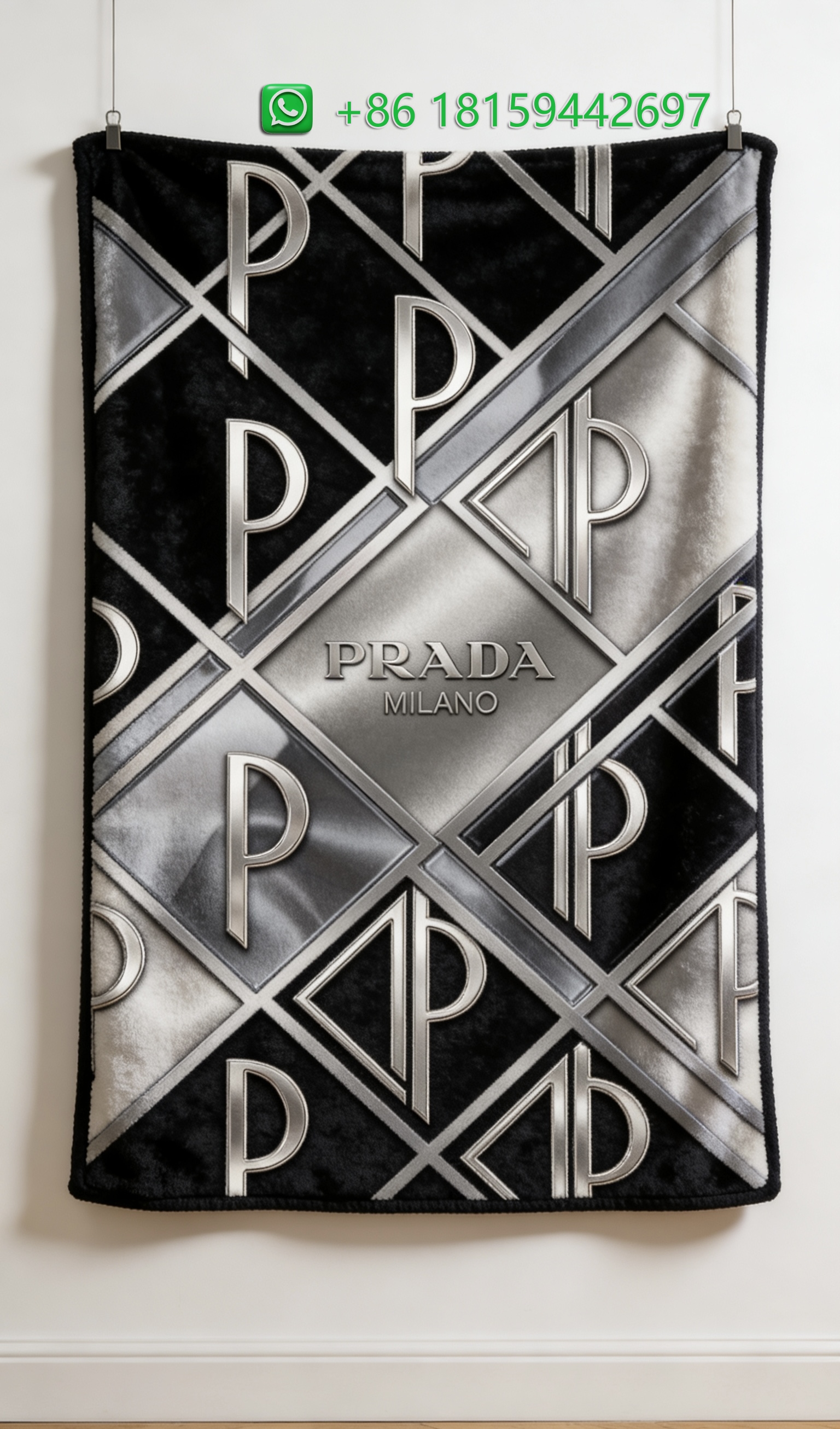Prada Throw Blankets